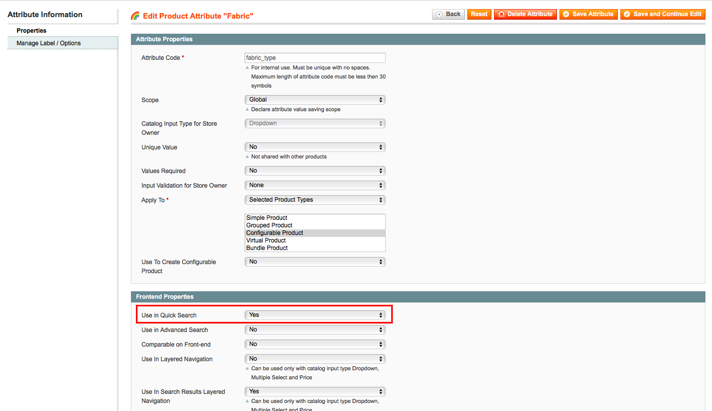 Enable attribute, category or subcategory to become visible in Search Suggestions